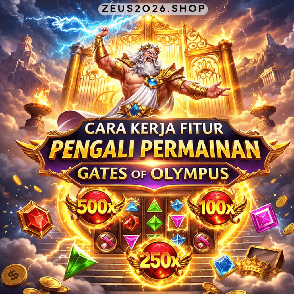 Cara Kerja Fitur Pengali Permainan Gates of Olympus