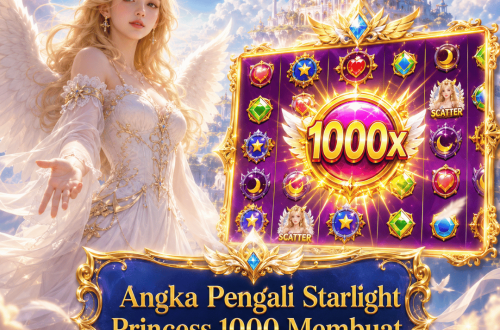 angka pengali Starlight Princess 1000